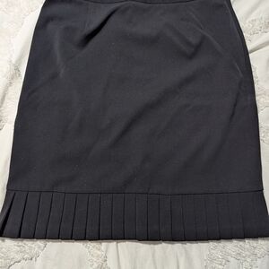 Apt. 9 Black Pleated Pencil Skirt for Work